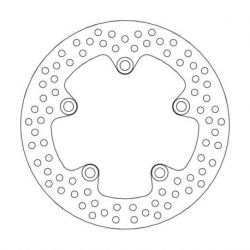 BRAKE ROTOR FIXED HALO ROUND NATURAL