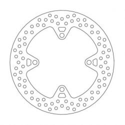 BRAKE ROTOR FIXED HALO ROUND NATURAL