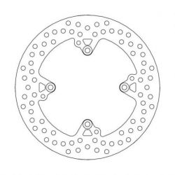 BRAKE ROTOR FIXED HALO ROUND NATURAL