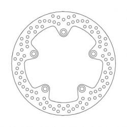 BRAKE ROTOR FIXED HALO ROUND NATURAL