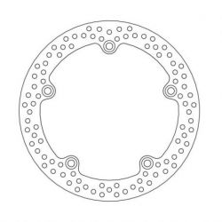 BRAKE ROTOR FIXED HALO ROUND NATURAL