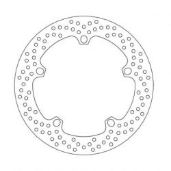 BRAKE ROTOR FIXED HALO ROUND NATURAL