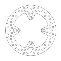 BRAKE ROTOR FIXED HALO ROUND NATURAL