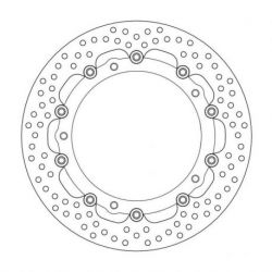 BRAKE ROTOR FLOATING HALO ROUND BLACK