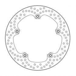 BRAKE ROTOR FLOATING HALO ROUND NATURAL