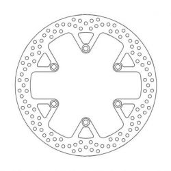 BRAKE ROTOR FIXED HALO ROUND NATURAL