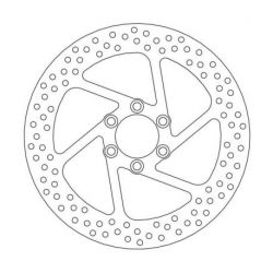 BRAKE ROTOR FIXED HALO ROUND NATURAL