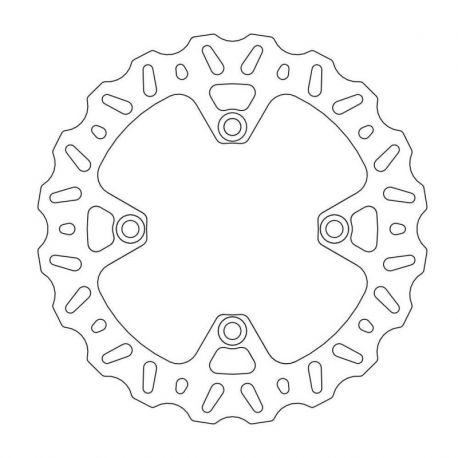 BRAKE ROTOR FIXED NITRO CONTOUR NATURAL