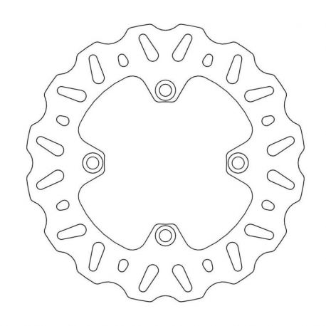 BRAKE ROTOR FIXED NITRO CONTOUR NATURAL