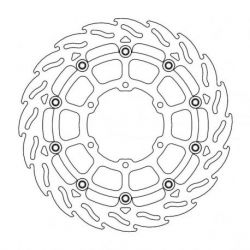 BRAKE ROTOR FLOATING FLAME BLACK