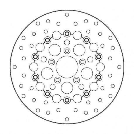 BRAKE ROTOR FLOATING KINGMAN ROUND NATURAL