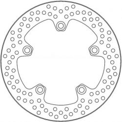 BRAKE ROTOR FIXED ROUND