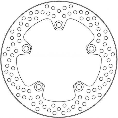 BRAKE ROTOR FIXED ROUND