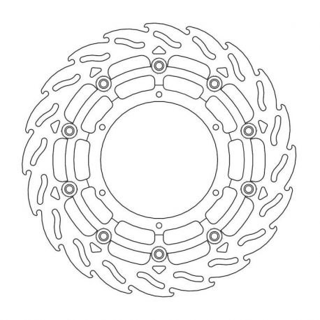 BRAKE ROTOR FLOATING FLAME