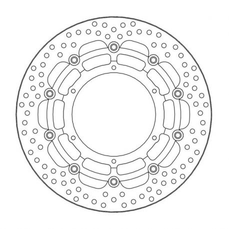 BRAKE ROTOR FLOATING HALO ROUND