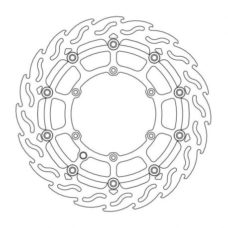 BRAKE ROTOR FLOATING FLAME