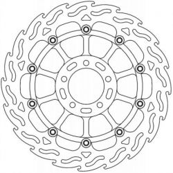 BRAKE ROTOR FLOATING FLAME