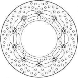 BRAKE ROTOR FLOATING HALO ROUND