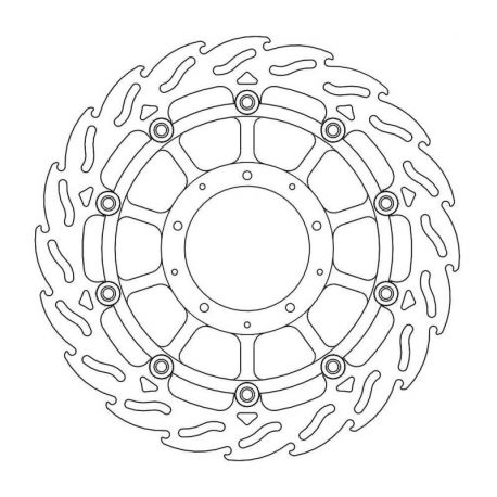 BRAKE ROTOR FLOATING FLAME 310mm