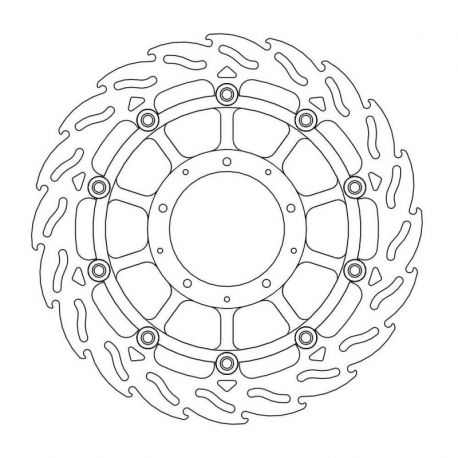 BRAKE ROTOR FLOATING FLAME 310mm