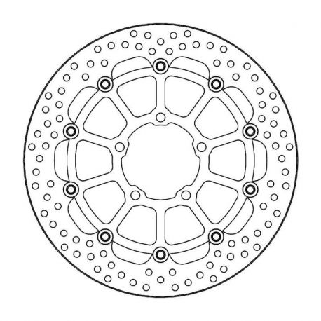 BRAKE ROTOR FLOATING HALO