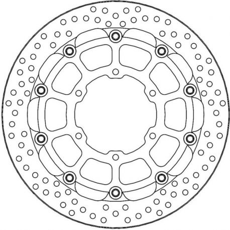 BRAKE ROTOR T-FLOATER HALO