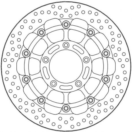 BRAKE ROTOR T-FLOATER HALO