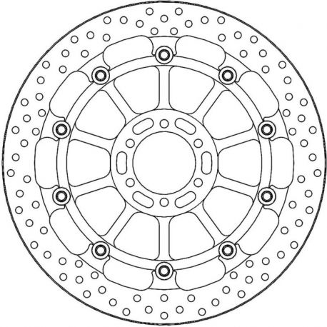 BRAKE ROTOR T-FLOATER HALO