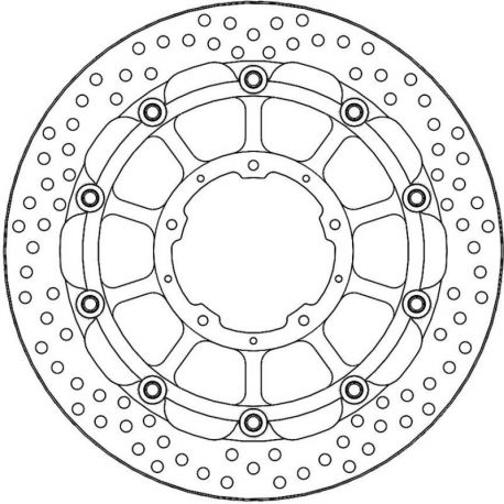 BRAKE ROTOR T-FLOATER HALO