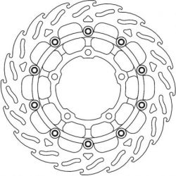 BRAKE ROTOR FLOATING FLAME