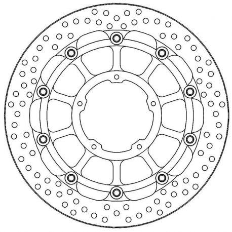 BRAKE ROTOR FLOATING HALO FR L/R