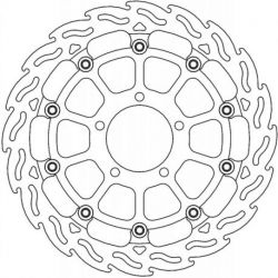 BRAKE ROTOR FLOATING FLAME FR R SBK