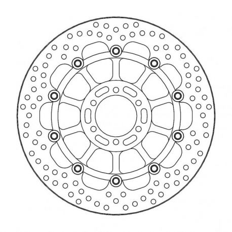 BRAKE ROTOR FLOATING HALO PRO RACE