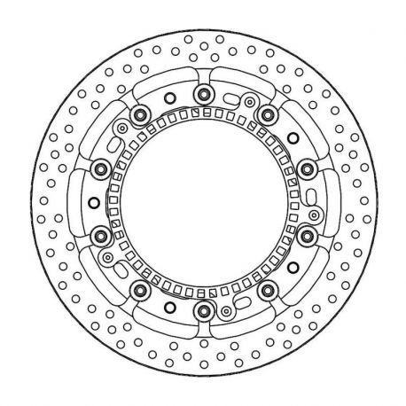 BRAKE ROTOR FLOATING HALO PRO RACE