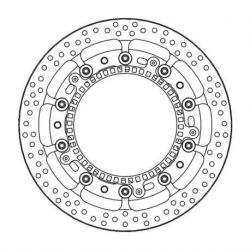 BRAKE ROTOR FLOATING HALO PRO RACE