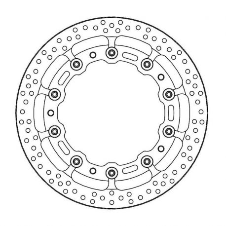 BRAKE ROTOR FLOATING HALO PRO RACE