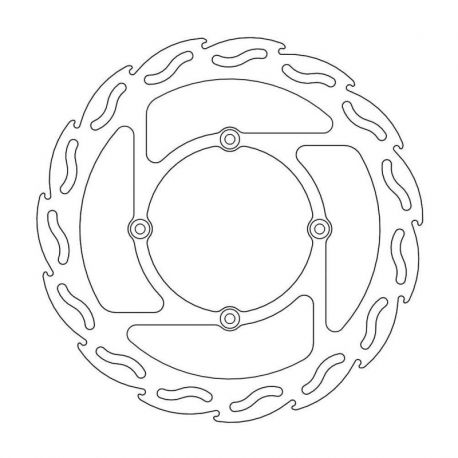 BRAKE ROTOR FIXED FLAME NATURAL