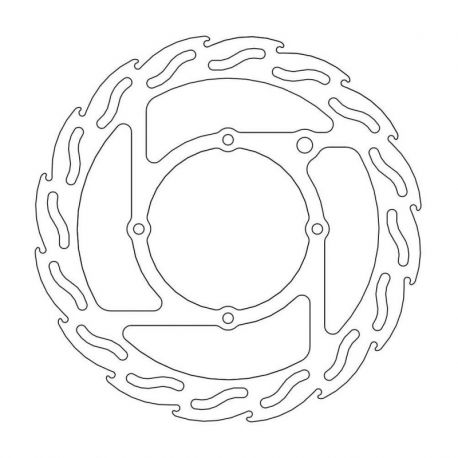 BRAKE ROTOR FIXED FLAME NATURAL