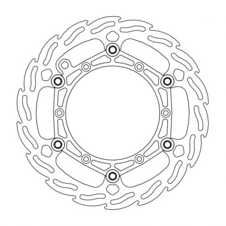 BRAKE ROTOR FLOATING FLAME NATURAL