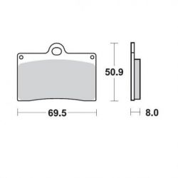 BRAKE PAD CERAMIC