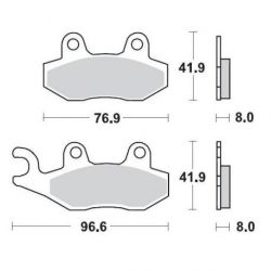 BRAKE PAD CERAMIC