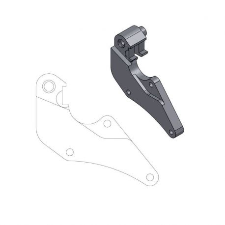 RELOCATION BRACKET BRAKE CALIPER SM STREET 320MM