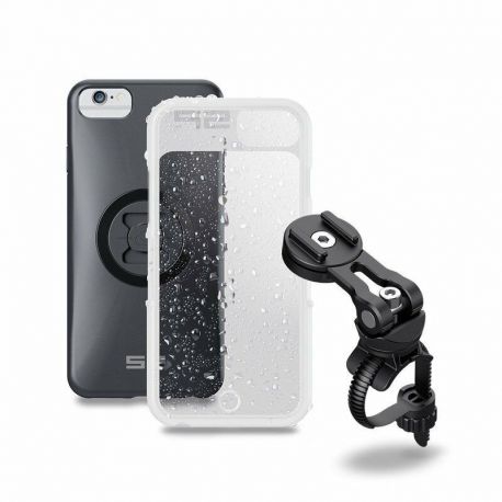 Pack complet SP-CONNECT Bike Bundle II fixé sur guidon et potence iPhone 6/6S/7/8/SE(2020)