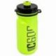 Bidon POLISPORT 600ml C600 Lime vert/noir bouchon à clipser