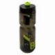 Bidon POLISPORT 700ml S800 clair noir/Lime vert bouchon à visser