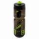 Bidon POLISPORT 700ml S800 clair noir/Lime vert bouchon à visser