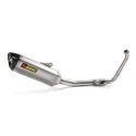 Ligne complète Akrapovic acier inoxydable et Carbone Yamaha MT-125 et YZF-R 125 - 2019-2020