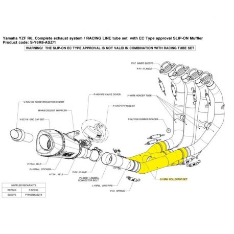 Y-PIPE COLLECTOR STAINLESS STEEL