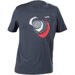 TEE MEN MESH BL/GR S