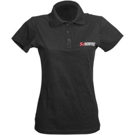 POLO SHIRT WOMEN BLACK M